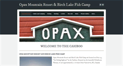 Desktop Screenshot of opaxmountain.com